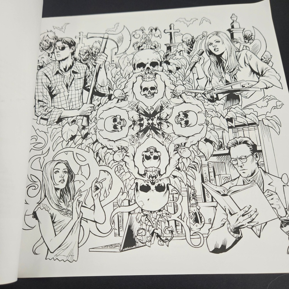 Buffy the Vampire Slayer Adult Coloring Book Dark Horse Books First Edition 2016 - Picture 7 of 15